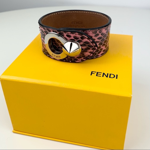 Fendi Jewelry - FENDI Rare Python Bracelet
